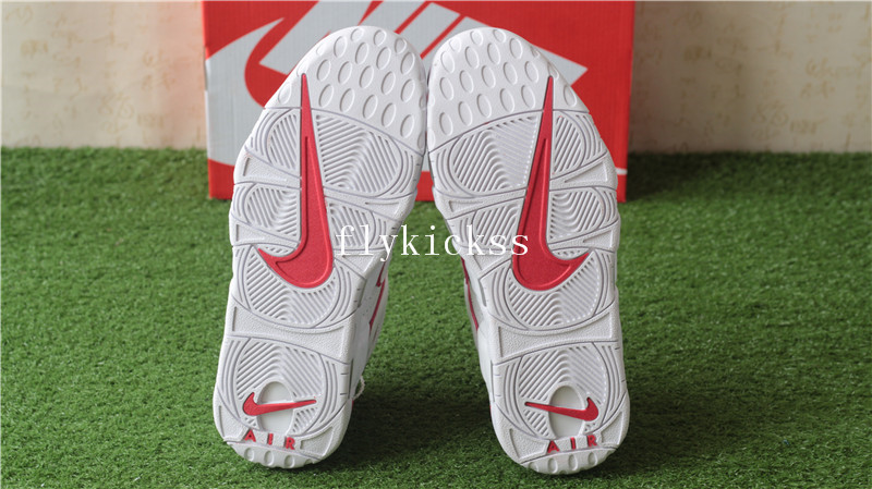 Nike Air More Uptempo 96 White Red